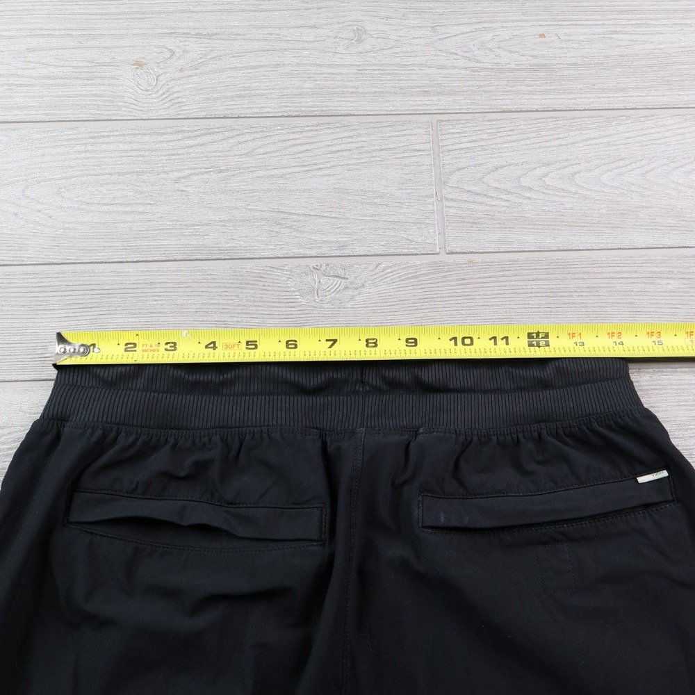 Vuori Meta Jogger Men's Large Black Stretch Active Travel Pants V436 - Picture 6 of 8